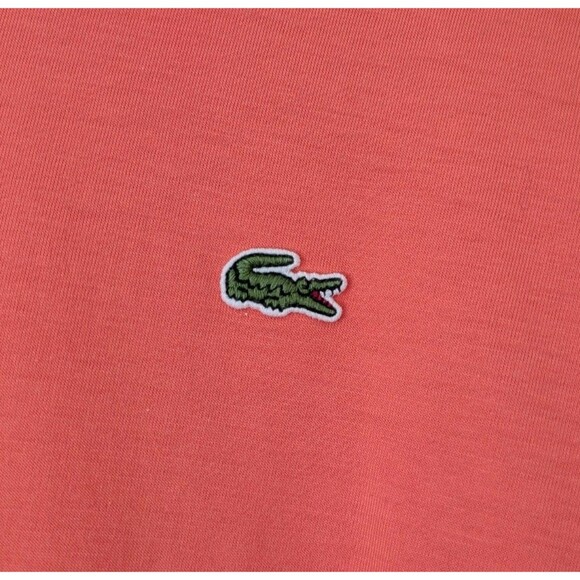 Lacoste Men's Casual Shirt Pima Cotton Jersey Short Sleeve T-shirt Size Large - Picture 5 of 12